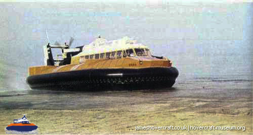 SRN6 with Hovertravel -  (credit: The <a href='http://www.hovercraft-museum.org/' target='_blank'>Hovercraft Museum Trust</a>).